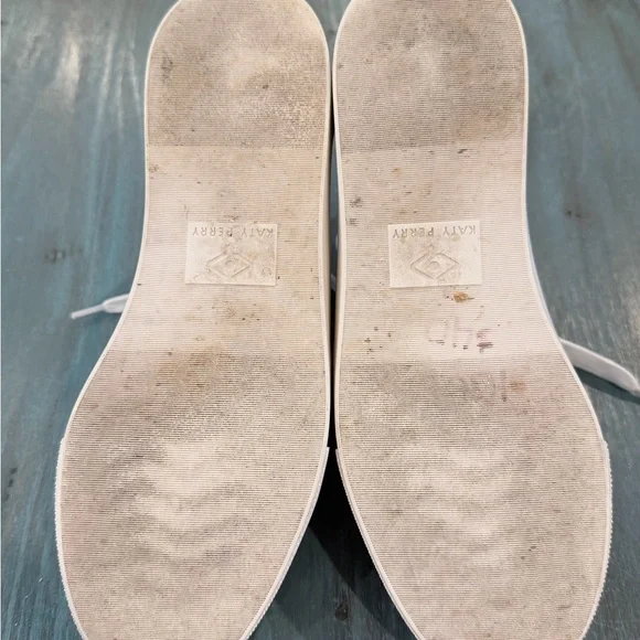 Katy Perry The Rizzo Rainbow Sneakers Women’s Size 8 White Lace Up Shoes - Picture 12 of 12